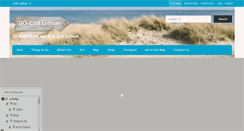 Desktop Screenshot of goeastlothian.com